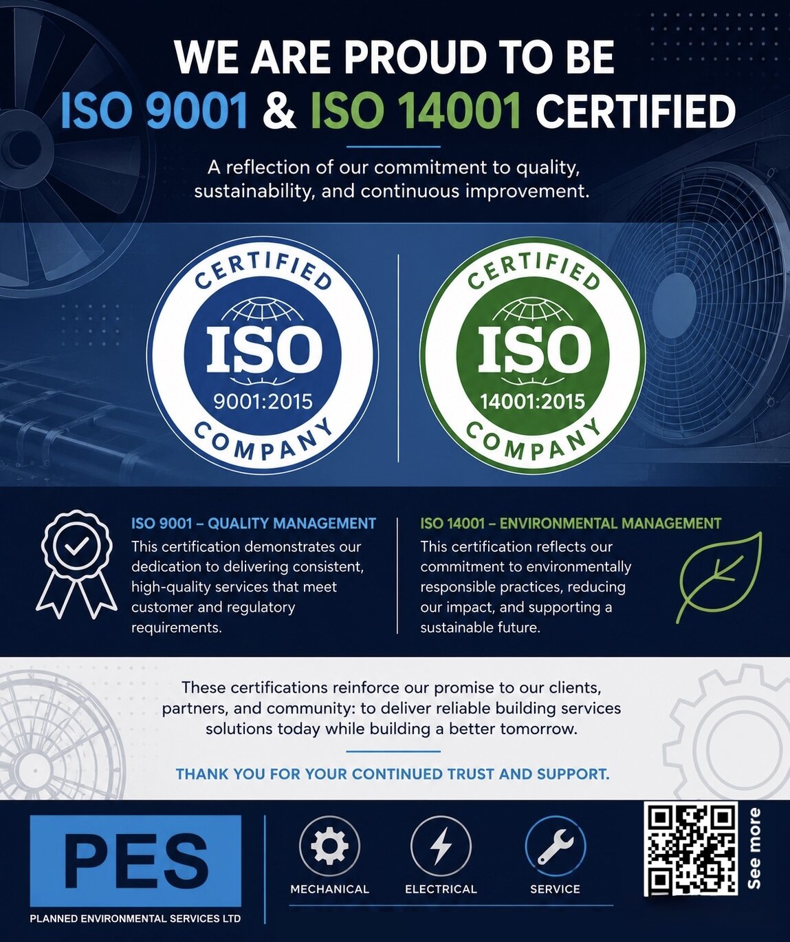 ISO 9001 & ISO14001